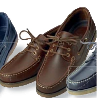 P53936 PLASTIMO - XM CREW MENS SHOES BROWN 9.5 (44)