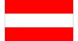 Avusturya Bayrağı 50 x 75 cm