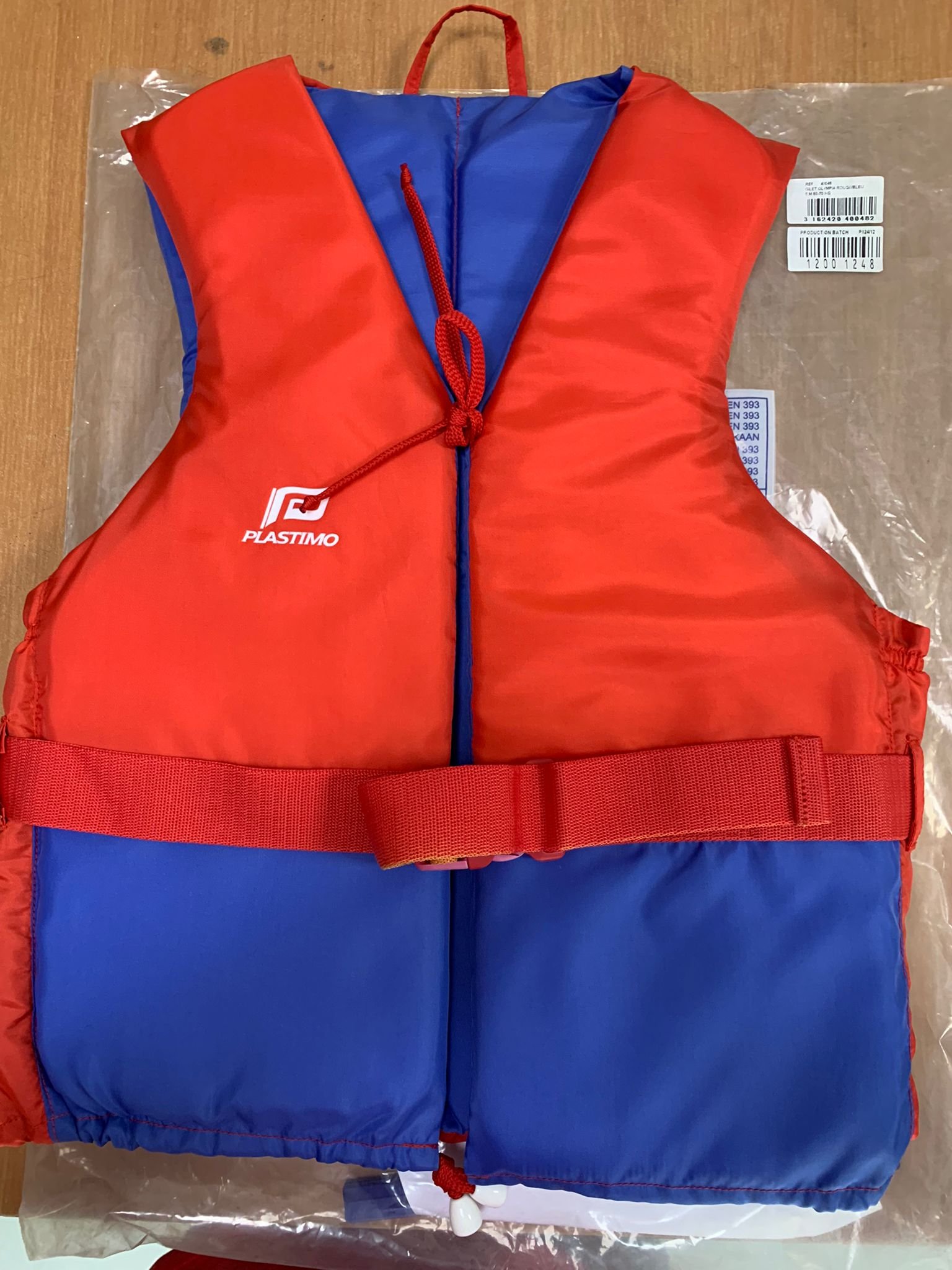 PLASTİMO CAN YELEK OLYMPIA 50N RED / BLUE SZ.S 30 - 50 KG - PP40046