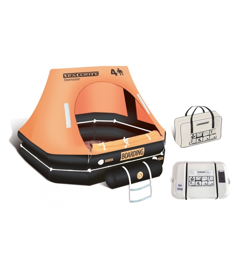 Seacurity Seamaster Can Salı, 6 Kişilik, Valiz Tip