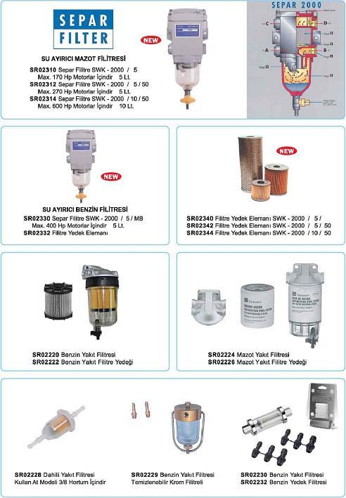 SEPAR FİLTRE SWK-2000/5 MAX 170 HP