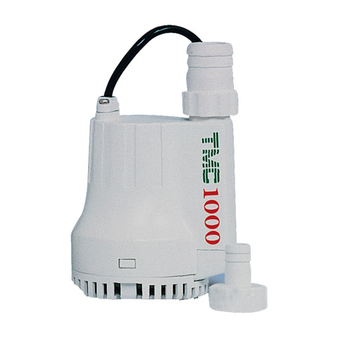 Tmc Sintine Pompası 1000 GPH 24V Üstten Çıkışlı