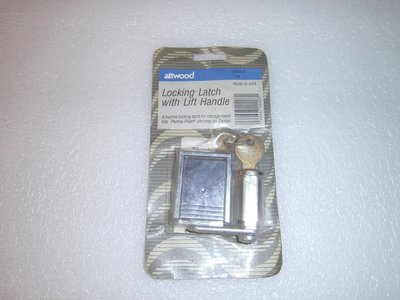 Attwood kilitleme Mandalı - Kapı Kilidi Zamak Anahtarlı