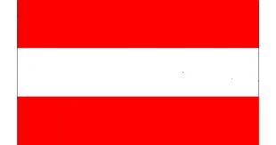 Avusturya Bayrağı 50 x 75 cm