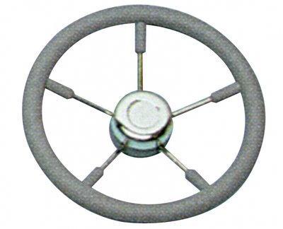 Dümen simidi 350mm gri