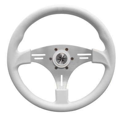 Dümen simidi Ø 355 mm BEYAZ