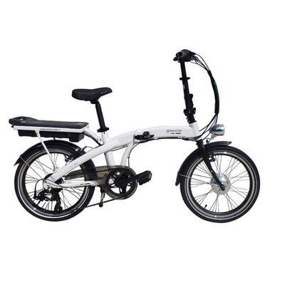 ELEKTRİKLİ KATLANIR BİSİKLET - CITYZERO - 20" - BEYAZ