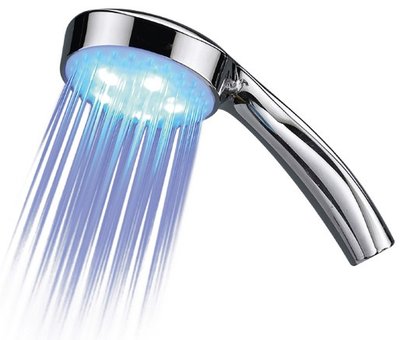 Ledli duş başlığı