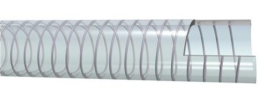 ŞEFFAF TELLİ SU HORTUMU 12 mm - 51 mm arası  EUROCORD